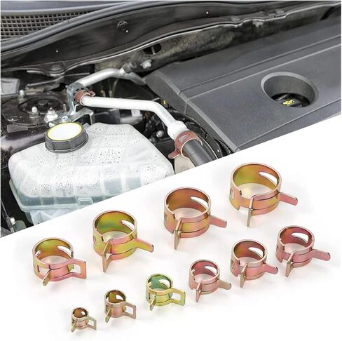 Clamps,Hose Clamps, 10 Pcs Spring Hose Clamps Resin 5mm-22mm in Saudi Arabia