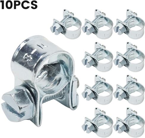 Clamps,Hose Clamps, 10pcs Hose Clamps Seals Iso-welded For Air Hoses in Saudi Arabia