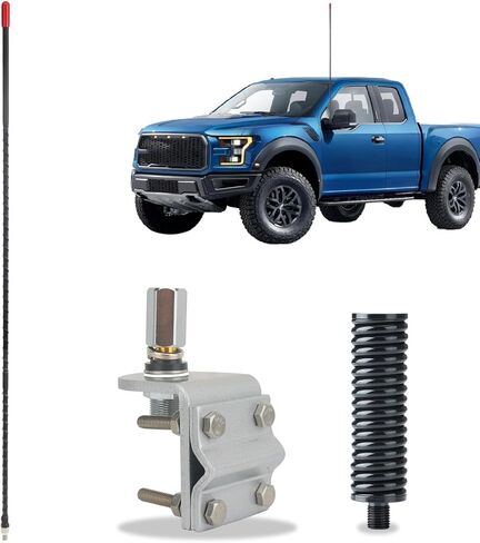CB Radio Antenna Antenna Whip -Whiplass antenna Kit 2 'Foot Long مع SO239 ، in Kuwait