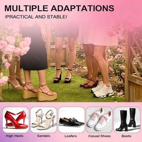 3/4 Invisible High Heel Cushion Inserts for Women, Anti-Foot Sliding Forward Insoles, Shock & Sweat Absorbent Comfort Shoe Pads Insoles for High Heels, Sandals & Flats in Saudi Arabia