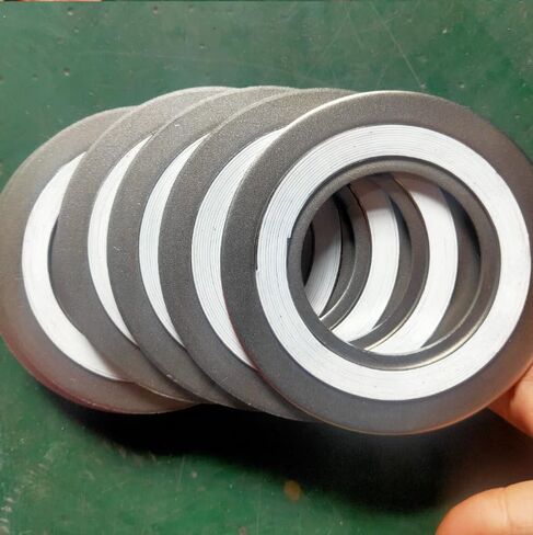 GemmySeal Spiral Wound Gasket with 321SS Inner&Outer Ring,PTFE Filled,5Pcs 8'' DN200-150lb in Saudi Arabia