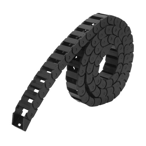 Black Wire Carrier Chain 10mm x 20mm 1M Length Drag Chain Cable Wire Carrier Industrial Equipment in Kuwait