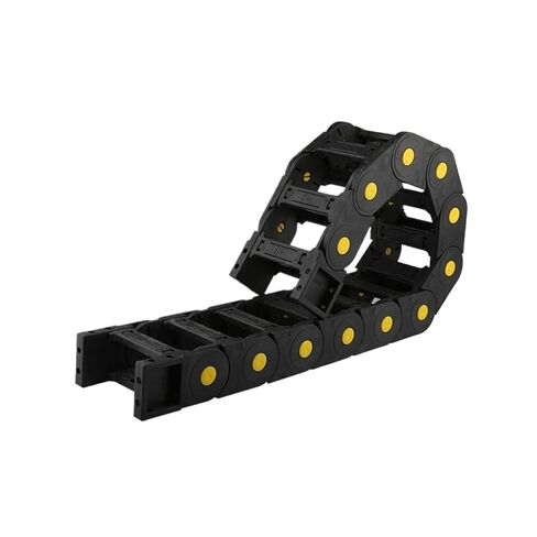 Cable Drag Chain Wire Carrier 35 x 50mm 35 x 60mm 35 x 75mm 35 * 100mm Drag Link with end connectors Plastic towline Router 1M(35 by 60mm) in Kuwait