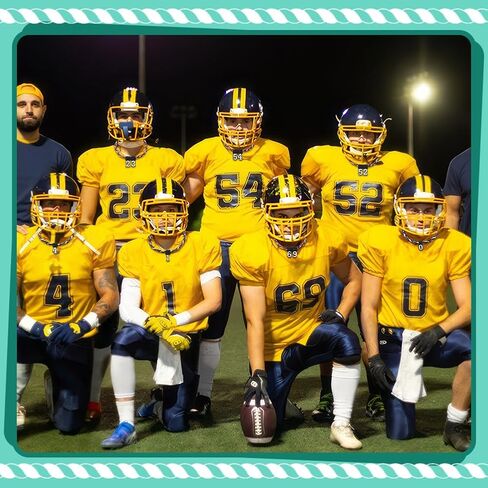 6 عبوات من قلادة البيسبول والمعلقات مقاس 19 بوصة مع 30 قلادة من السيليكون بأرقام 0-9 و6 ألوان متنوعة قلادة رياضية مضفرة للاعبي فريق البيسبول وإكسسوارات المشجعين الرجالي in Kuwait