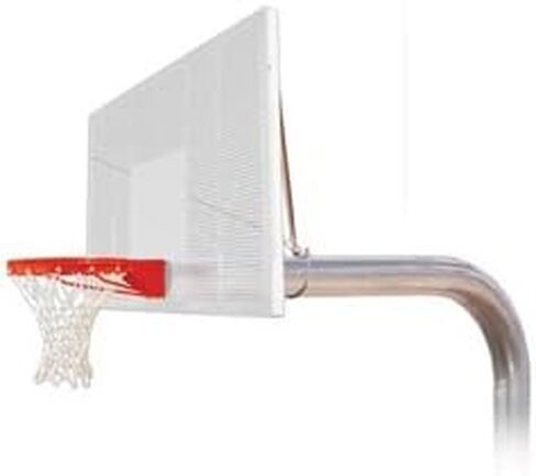 First Team Tyrant Intensity Steel-Aluminum In Ground Fixed Height Basketball System44; Orange in Saudi Arabia