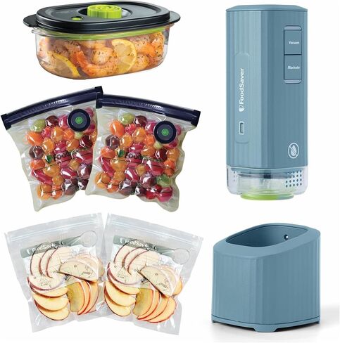 FoodSaver Mini Handheld Vacuum Sealer, Cordless, Vacuum Sealer with Charging Dock, Reflections in Saudi Arabia