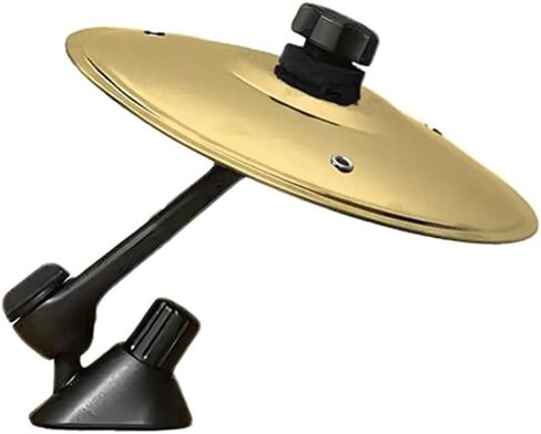 Car Cymbal Mini Drum Crash Cymbal for Car Vent - Fun Driving Accessory Suitable for All Vehicle Types Gold in Saudi Arabia