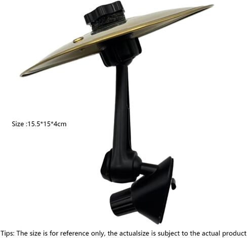 Car Cymbal Mini Drum Crash Cymbal for Car Vent - Fun Driving Accessory Suitable for All Vehicle Types Gold in Saudi Arabia