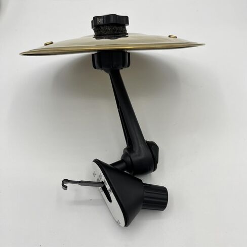 Car Cymbal Mini Drum Crash Cymbal for Car Vent - Fun Driving Accessory Suitable for All Vehicle Types Gold in Saudi Arabia