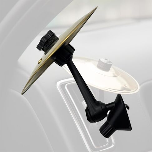 Car Cymbal Mini Drum Crash Cymbal for Car Vent - Fun Driving Accessory Suitable for All Vehicle Types Gold in Saudi Arabia