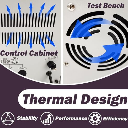 TECHTONGDA منضدة اختبار الاهتزاز ذات التردد المتغير 3 محاور 1.5 كيلو وات عمودي/أفقي/طولي آلة اختبار الاهتزاز الذكية 1-400 هرتز تردد قابل للتعديل أقصى إزاحة P～P/5 مم 110 فولت in Kuwait