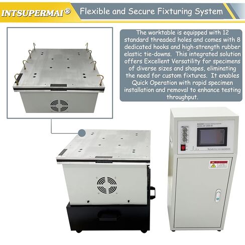 INTSUPERMAI 3-Axis Programmable Vibration Test Equipment MP-3000E+, 1-400Hz Industrial Lab Machine for Electronics/Auto, 132lbs Load Weight,with Split-Type Circuit & Overload Protection 110V 1.5KW in Saudi Arabia