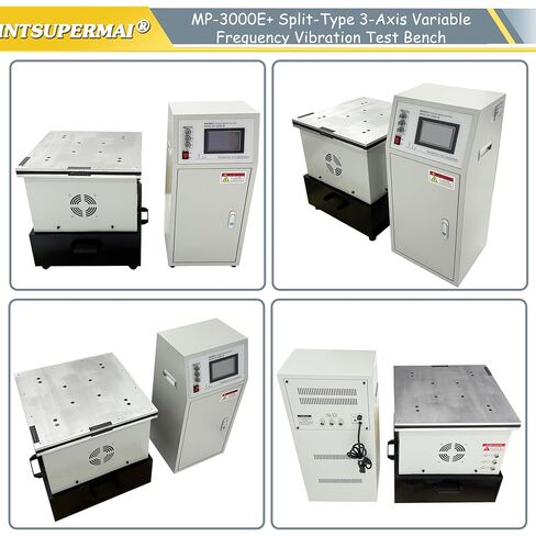 INTSUPERMAI 3-Axis Programmable Vibration Test Equipment MP-3000E+, 1-400Hz Industrial Lab Machine for Electronics/Auto, 132lbs Load Weight,with Split-Type Circuit & Overload Protection 110V 1.5KW in Saudi Arabia