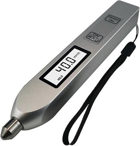 Pen Vibration Tester, Handheld Digital Vibration Analyzer Meter, with LCD Backlit Screen, Measuring Range 0.1-199.9m/s2, Acceleration Displacement Tester, for Mechanical Fault in Saudi Arabia