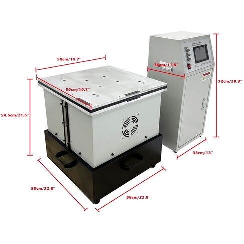 MP-3000E+ Split-Type 3-Axis Variable Frequency Vibration Test Bench, 132lbs Load, 1-400Hz Adjustable Frequency 110V 1.5KW in Saudi Arabia