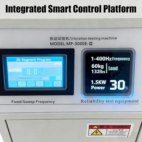 Variable Frequency Vibration Test Bench 1-400Hz Adjustable, 60kg/132lbs Load, MP-3000E+ 3-Axis Split-Type Lab Equipment for Electronics, Automotive Testing 110V 1.5KW in Saudi Arabia