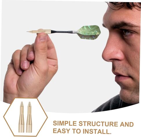Kisangel 12 قطعة استبدال الأعمدة المعدنية للسيقان الخارجية ملحقات متعددة الاستخدامات لتعزيز الألعاب لعشاق السهام in Saudi Arabia