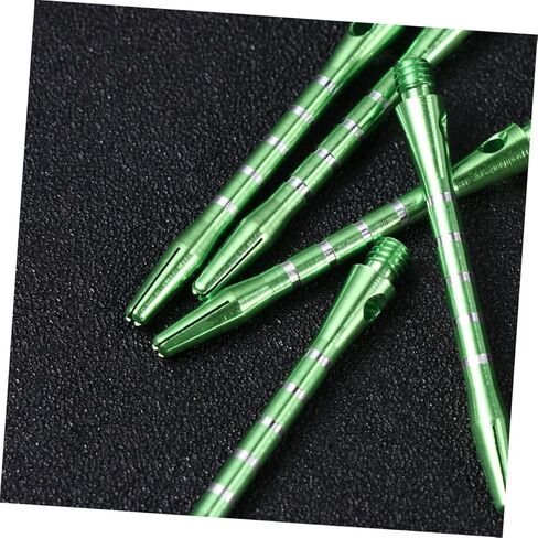 20PCS 2BA Aluminium Alloy Darts Shafts with Rings Sturdy Metal Stems for Darts Accessories Suitable for Professional and Casual Play in Saudi Arabia