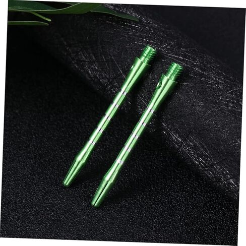 20PCS 2BA Aluminium Alloy Darts Shafts with Rings Sturdy Metal Stems for Darts Accessories Suitable for Professional and Casual Play in Saudi Arabia