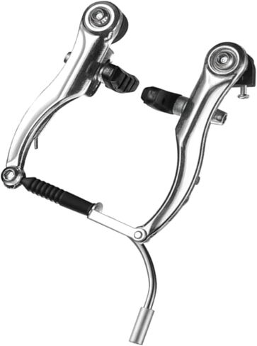 2Pcs Bike Brake Set Bike V-Brake Calipers Aluminum Alloys Handlebars Brake Levers Front & Rear Brakings for Cycling Bike Stable and Powerful Brake in Kuwait