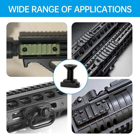 24-Piece M4T-Nuts and Screws Kit with Storage Box - Compatible with Standard M-Lok Rail Systems in Saudi Arabia
