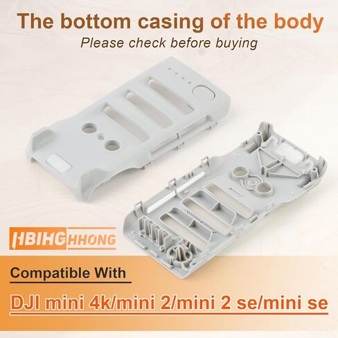 for DJI Mini 2 Bottom Shell Replacement for DJI mini 4k/mini 2/mini 2 se/mini se Body Frame Bottom Assembly Replacement Drone Part Accessories (Bottom Shell) in Saudi Arabia