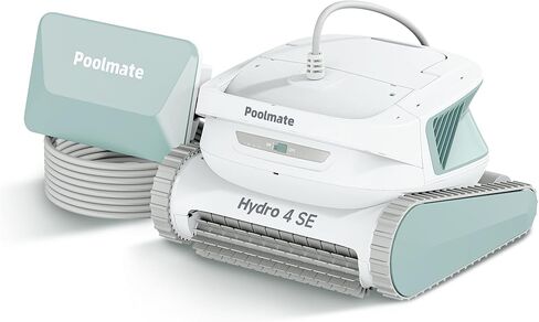 Chasing Hydro 4 SE Corded Robotic Pool Cleaner, 150W 180μm Class Basket Filter Pool Vacuum with Climbing Walls & Floors, Ideal for Inground Pools Up to 40FT Long Cable in Saudi Arabia