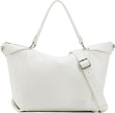 Desigual Accessories PU Hand Bag, White in Kuwait