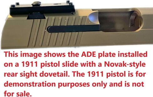 Ade Advanced Optics Zantitium RD3-015 Red Dot Sight + Optic Mounting Plate for 1911 Novak Rear Sight Pistol in Saudi Arabia