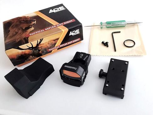 Ade Advanced Optics Zantitium RD3-015 Red Dot Sight + Optic Mounting Plate for 1911 Novak Rear Sight Pistol in Saudi Arabia