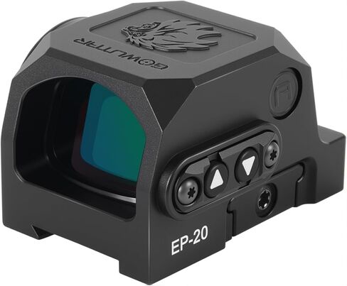 GOWUTAR EP-20 Enclosed Red/Green Dot Sight for ACRO Footprint - Motion Awake - 3 MOA Closed Emitter Reflex Sights - 7075 Aluminum IPX7 Waterproof Red Dot Optic in Kuwait