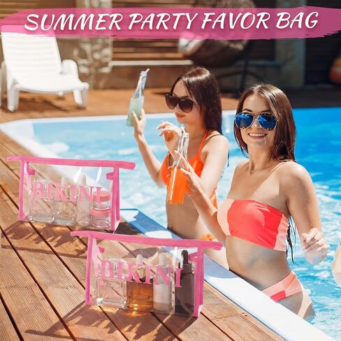 Tenceur 12 Pcs Bikini Organizing Bags Durable PVC Packaging Zipper Bags Swimsuit Bathing Suit Organizer for T-shirts, Swimwear, Lingerie & Delicate Closet, Drawers & Travel in Saudi Arabia