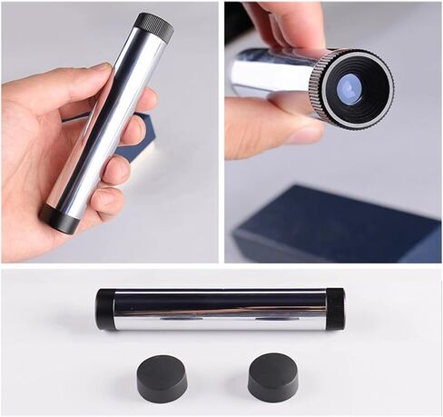 COYEUX Handheld Diffraction Spectroscope, Pocket Gemological Spectroscope, Gem Full Spectrum Prism Spectroscope, 8mm Eyepiece, for Gemological Testing, Antique,and Gemstone Identification in Kuwait