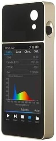 مقياس طيفي محمول، مزود بشاشة تعمل باللمس ومحلل طيفي عالي الدقة، قادر على قياس الإضاءة. in Kuwait