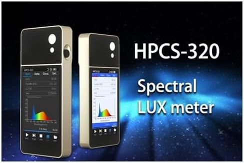 مقياس طيفي محمول، مزود بشاشة تعمل باللمس ومحلل طيفي عالي الدقة، قادر على قياس الإضاءة. in Kuwait