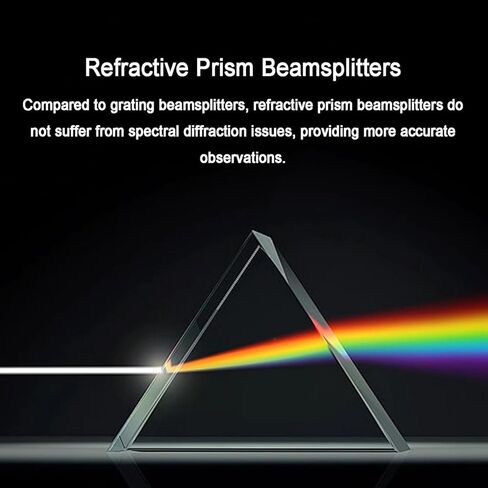 Handheld Diffraction Spectroscope, Prism Gem Spectroscope, 8mm Eyepiece, Quick Identification Gemstone, for Antique, Jewelers in Kuwait