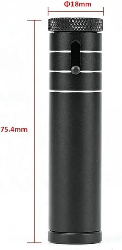 Handheld Focusing Spectroscope, Gemstone Spectroscope with Carrying Bag, 400-700nm Range, Compact and Lightweight, for Precise Distinguishing Between Natural and Synthetic Gemstones in Kuwait