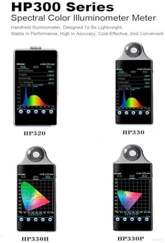 High-Precision Spectral Illuminance Meter, Spectrophotometer, Light Measurement Equipment, Equipped with an LCD Touchscreen Display. in Saudi Arabia