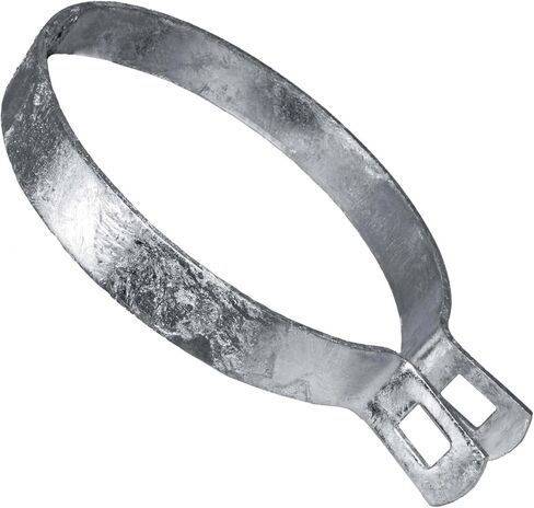 شريط دعامة 4-1/2 بوصة لسياج ربط السلسلة - يُستخدم لعمود/أنبوب بقطر خارجي 4-1/2 بوصة - شريط دعامة ربط سلسلة مجلفن in Kuwait