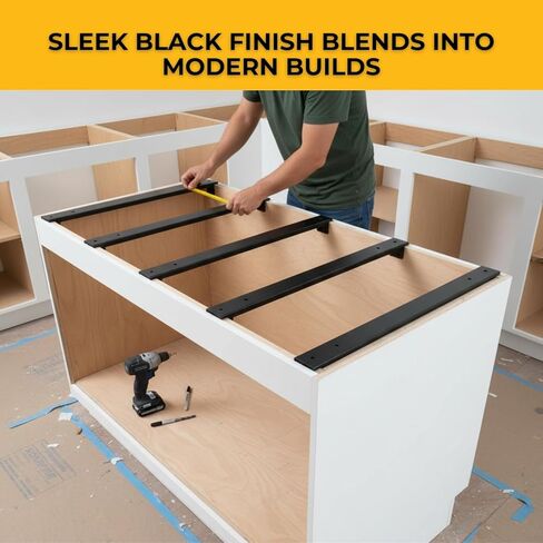 FastCap 09394-BL 3-1/2 بوصة × 16 بوصة 300 رطل SpeedBrace Stealth 300LB، 4 عبوات in Kuwait