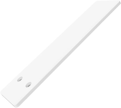 Liberty Countertop Support Plate (8", White) - Federal Brace - Made in America in Kuwait