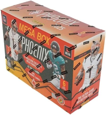 Panini NFL 2025 Phoenix Football International Mega Box in Saudi Arabia