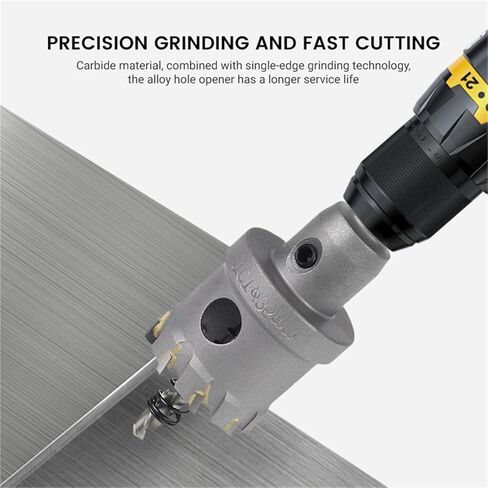 فتاحة ثقب من الفولاذ المقاوم للصدأ، مثقاب ثقب معدني خاص للوحة الحديد السميكة، مجموعة أدوات فتح الفم المعدنية in Kuwait