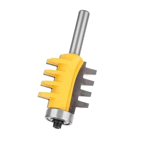 1 قطعة قاطعة الطحن المشتركة للإصبع مع ساق 8 مللي متر ، لقمة توجيه كربيد النجارة لآلة النقش in Kuwait