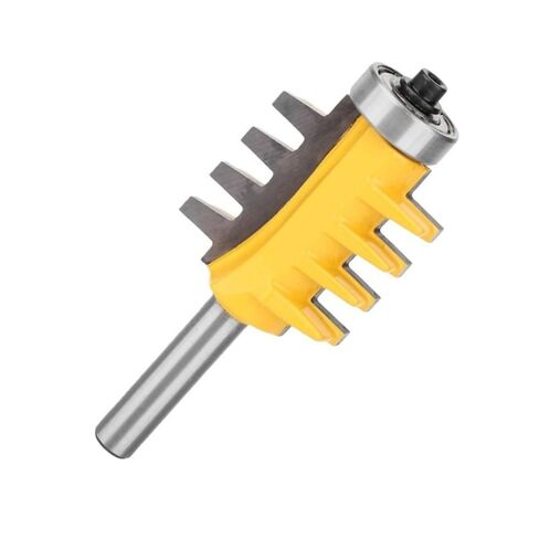 1 قطعة قاطعة الطحن المشتركة للإصبع مع ساق 8 مللي متر ، لقمة توجيه كربيد النجارة لآلة النقش in Kuwait