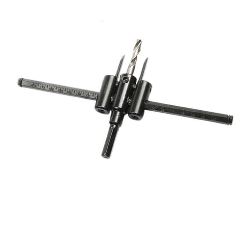 قابل للتعديل المعادن الخشب دائرة ثقب المنشار مثقاب القاطع عدة DIY أداة 30 مللي متر-120 مللي متر شفرة سبيكة سوداء 30 مللي متر-200 مللي متر 30 مللي متر-300 مللي متر (120 مللي متر وحزمة) in Kuwait