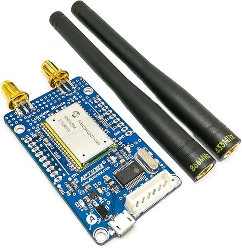 لوحة تطوير AptiLoRa Dev 2483 USB-C LoRa | وحدة RN2483 LoRaWAN مع CH340 USB-UART | النموذج الأولي لعقدة إنترنت الأشياء طويلة المدى in Kuwait