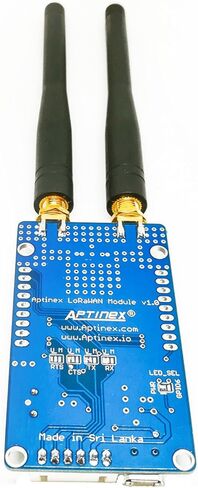 لوحة تطوير AptiLoRa Dev 2483 USB-C LoRa | وحدة RN2483 LoRaWAN مع CH340 USB-UART | النموذج الأولي لعقدة إنترنت الأشياء طويلة المدى in Kuwait
