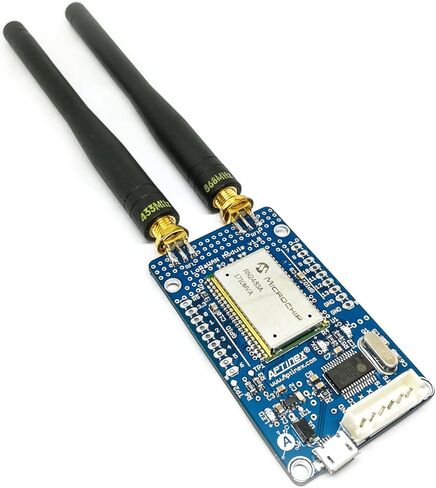 لوحة تطوير AptiLoRa Dev 2483 USB-C LoRa | وحدة RN2483 LoRaWAN مع CH340 USB-UART | النموذج الأولي لعقدة إنترنت الأشياء طويلة المدى in Kuwait
