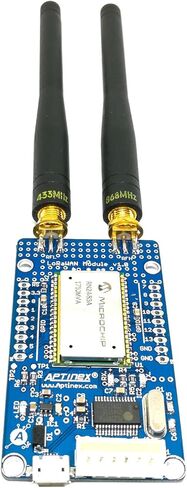 لوحة تطوير AptiLoRa Dev 2483 USB-C LoRa | وحدة RN2483 LoRaWAN مع CH340 USB-UART | النموذج الأولي لعقدة إنترنت الأشياء طويلة المدى in Kuwait